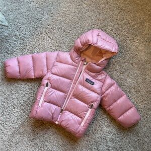 Patagonia Pink Hi-Loft Down Puffer Jacket - NWT